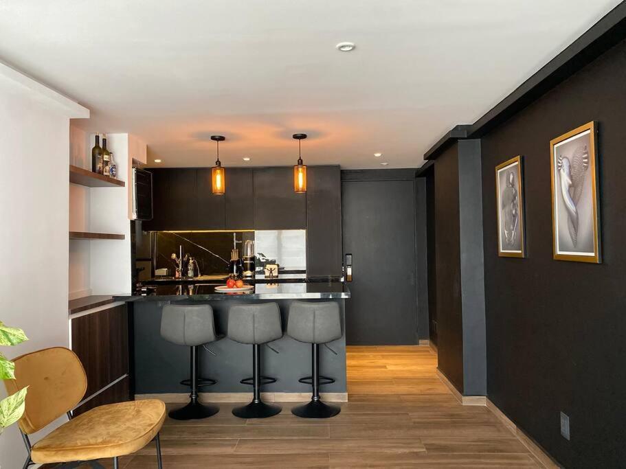 Black Loft. Moderno Y Nuevo, Super Ubicado. Mexico by Eksteriør bilde